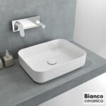 &Nu;&iota;&pi;&tau;ή&rho;&alpha;&sigmaf; &Pi;&omicron;&rho;&sigma;&epsilon;&lambda;ά&nu;&eta;&sigmaf; 50x36 Bianco Ceramica White