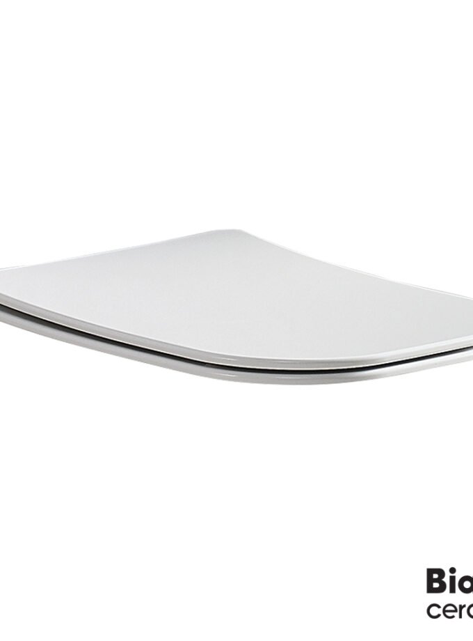 &Kappa;ά&lambda;&upsilon;&mu;&mu;&alpha; &Lambda;&epsilon;&kappa;ά&nu;&eta;&sigmaf; DL110 DL120 Slim Soft Close, Bianco Ceramica White