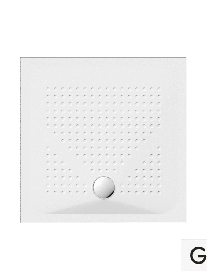 &Nu;&tau;&omicron;&upsilon;&zeta;&iota;έ&rho;&alpha; &Pi;&omicron;&rho;&sigma;&epsilon;&lambda;ά&nu;&eta;&sigmaf; &Tau;&epsilon;&tau;&rho;ά&gamma;&omega;&nu;&eta; 90x90 h.4 (4394) antislip &Phi;90 GSI White