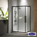&Kappa;&alpha;&mu;&pi;ί&nu;&alpha; &nu;&tau;&omicron;&upsilon;&zeta;&iota;έ&rho;&alpha;&sigmaf; &Gamma;&omega;&nu;&iota;&alpha;&kappa;ή&sigmaf; &Epsilon;&iota;&sigma;ό&delta;&omicron;&upsilon; Corner Entry 70x90 (67-69 x 87-89 &epsilon;&kappa;.), Devon Flow Clean Glass Black Matt