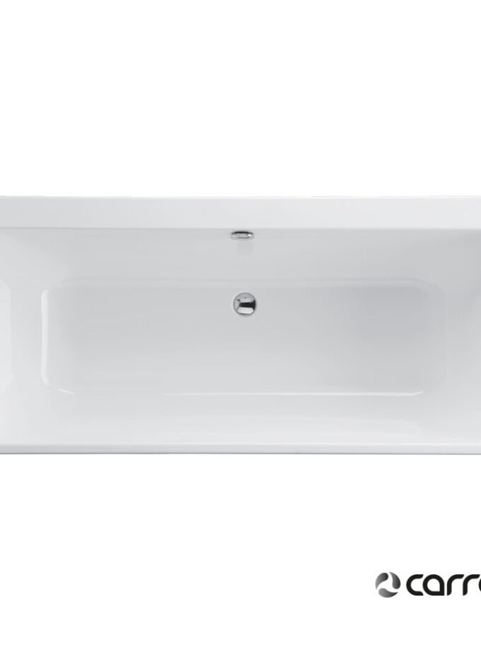 &Mu;&pi;&alpha;&nu;&iota;έ&rho;&alpha; &Alpha;&kappa;&rho;&upsilon;&lambda;&iota;&kappa;ή Caronite PROFILE DUO 1700x750, Carron Bath White