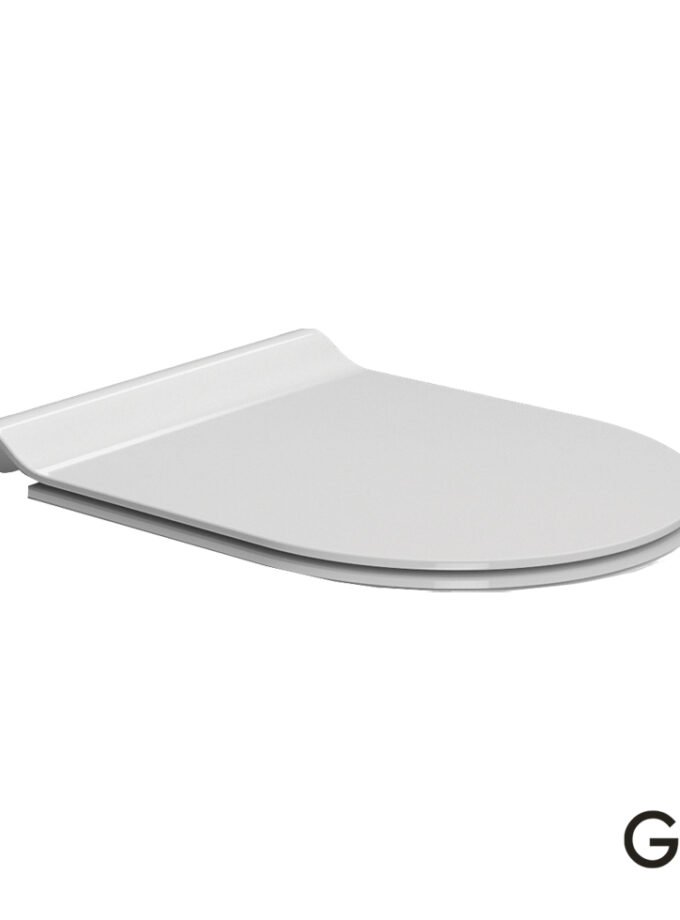 &Kappa;ά&lambda;&upsilon;&mu;&mu;&alpha; &Lambda;&epsilon;&kappa;ά&nu;&eta;&sigmaf; Norm, Pura, Kube, Super Slim Soft Close GSI White