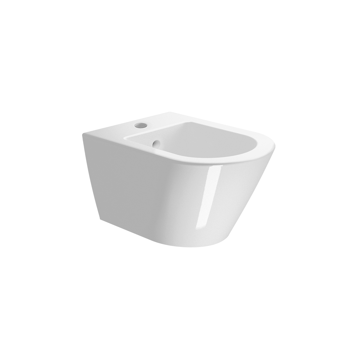 Κρεμαστό Μπιντέ Kube-X/50 GSI White