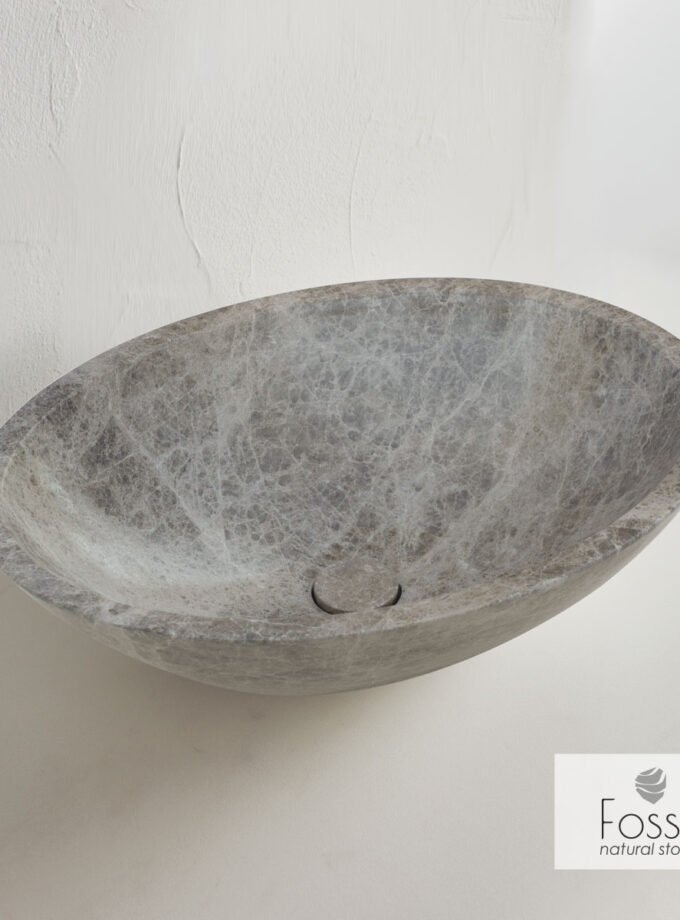 &Nu;&iota;&pi;&tau;ή&rho;&alpha;&sigmaf; &Mu;&alpha;&rho;&mu;ά&rho;&iota;&nu;&omicron;&sigmaf;  Mica 55x41 h.16 Fossil Emperador Pale