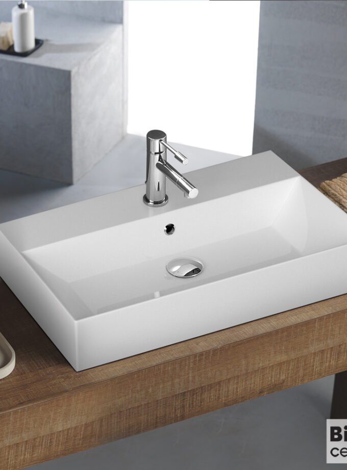 &Nu;&iota;&pi;&tau;ή&rho;&alpha;&sigmaf; &Pi;&omicron;&rho;&sigma;&epsilon;&lambda;ά&nu;&eta;&sigmaf; Tetra n 70x42 (1 &omicron;&pi;ή) Bianco Ceramica White