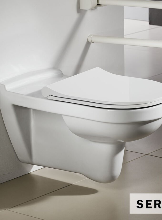 &Lambda;&epsilon;&kappa;ά&nu;&eta; &Kappa;&epsilon;&mu;&alpha;&sigma;&tau;ή &Alpha;&Mu;&Epsilon;&Alpha; SENIOR &mu;&epsilon; &kappa;ά&lambda;&upsilon;&mu;&mu;&alpha; Slim Soft Close 9001SC, Serel White