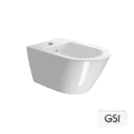 Κρεμαστό Μπιντέ Kube-X/55 GSI White