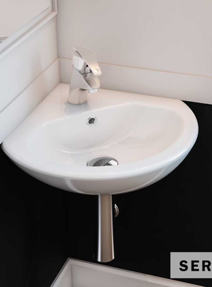 &Nu;&iota;&pi;&tau;ή&rho;&alpha;&sigmaf; &Pi;&omicron;&rho;&sigma;&epsilon;&lambda;ά&nu;&eta;&sigmaf; &Gamma;&omega;&nu;&iota;&alpha;&kappa;ό&sigmaf; Friendly 38,5x38,5 (1 &omicron;&pi;ή) SEREL White