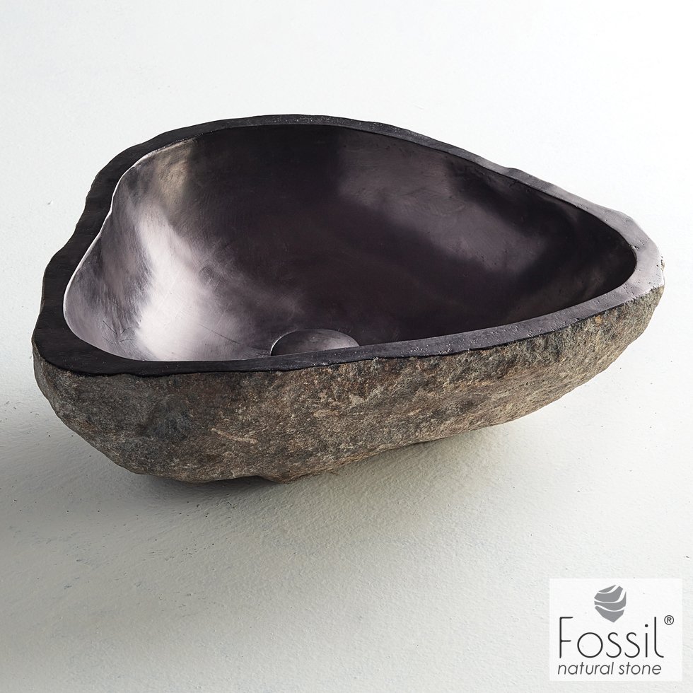 Νιπτήρας Πέτρινος Riverstone Vero Φ40-50 h.15 Fossil