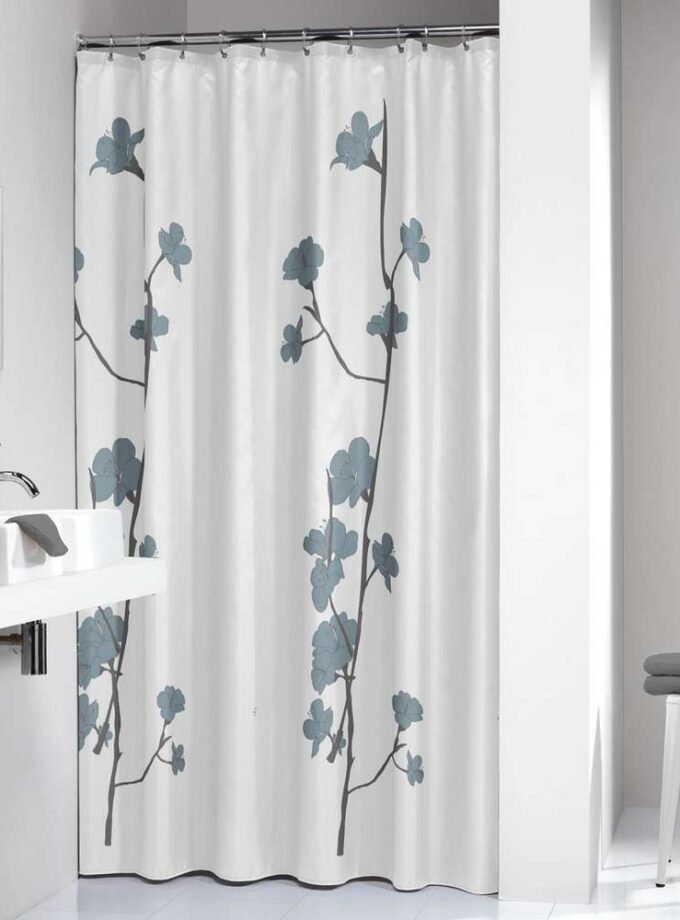Orchid 180x200 blue &kappa;&omicron;&upsilon;&rho;&tau;ί&nu;&alpha; &mu;&pi;ά&nu;&iota;&omicron;&upsilon; &upsilon;&phi;&alpha;&sigma;&mu;ά&tau;&iota;&nu;&eta; Sealskin