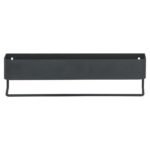 Brix black small ράφι + κρεμάστρα Sealskin