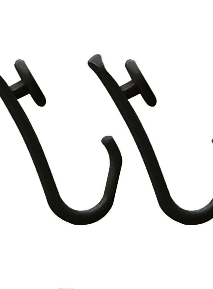 Easy roll hooks 12 pcs black &kappa;&rho;ί&kappa;&omicron;&iota; &kappa;&omicron;&upsilon;&rho;&tau;ί&nu;&alpha;&sigmaf; &mu;&pi;ά&nu;&iota;&omicron;&upsilon; Sealskin