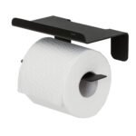 Tiger Colar Χαρτοθήκη με Ράφι Black 1314230746