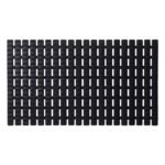 Nora Αντιολισθητικό Πατάκι 39x69cm Black Sealskin