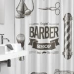 Barber 180x200 black &kappa;&omicron;&upsilon;&rho;&tau;ί&nu;&alpha; &mu;&pi;ά&nu;&iota;&omicron;&upsilon; &upsilon;&phi;&alpha;&sigma;&mu;ά&tau;&iota;&nu;&eta; Sealskin