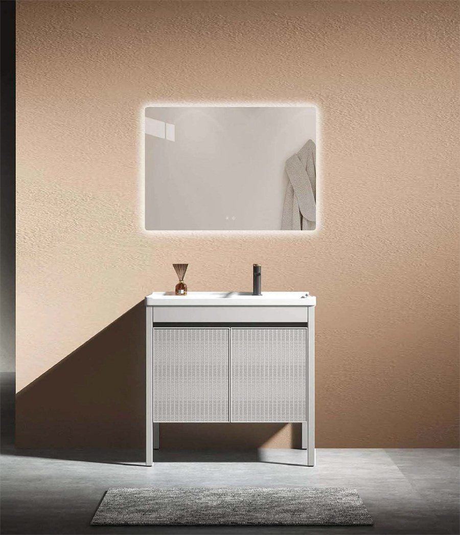 ΣΕΤ ΜΠΑΝΙΟΥ DRYAS 60cm χρ.GREY ΠΟΛΥΑΙΘΥΛΕΝΙΟ (HDPE High Density)