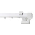 Σιδηρόδρομος Valencia 20x20mm Λευκός Μονός 160cm MRShome