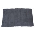 Πατάκι Μπάνιου Γκρι από 100% Βαμβάκι 50x80cm MRShome
