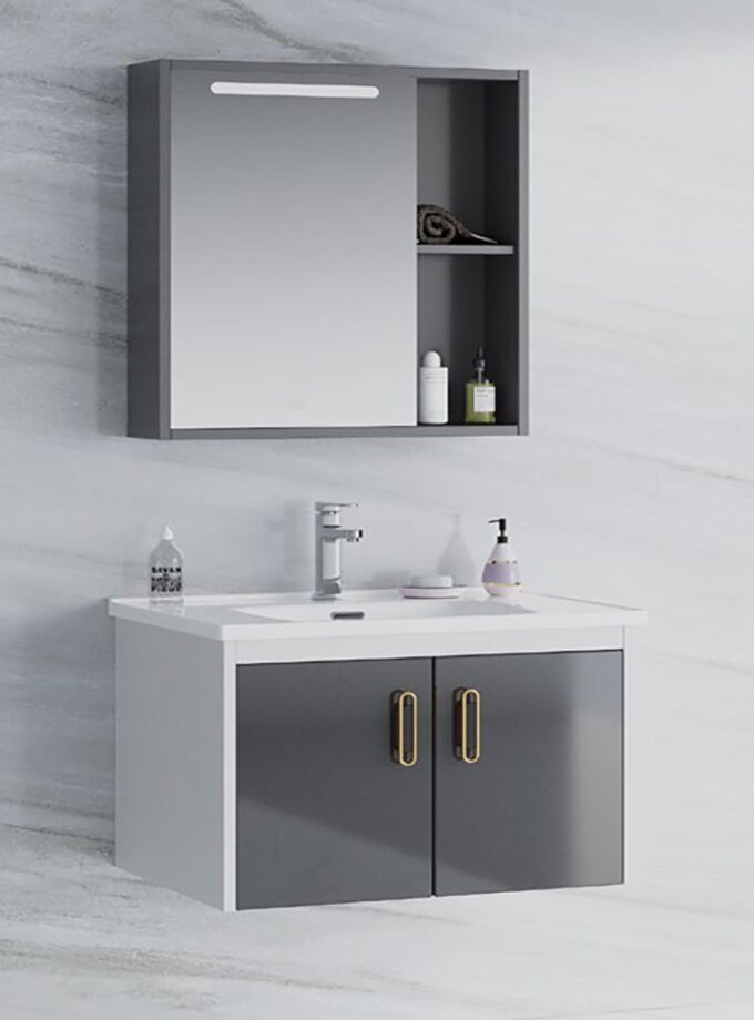 &Sigma;&Epsilon;&Tau; &Epsilon;&Pi;&Iota;&Pi;&Lambda;&Omicron;&Upsilon; ISABEL 60cm. &chi;&rho;.WHITE/ANTHRACITE 9SISA060WHAN