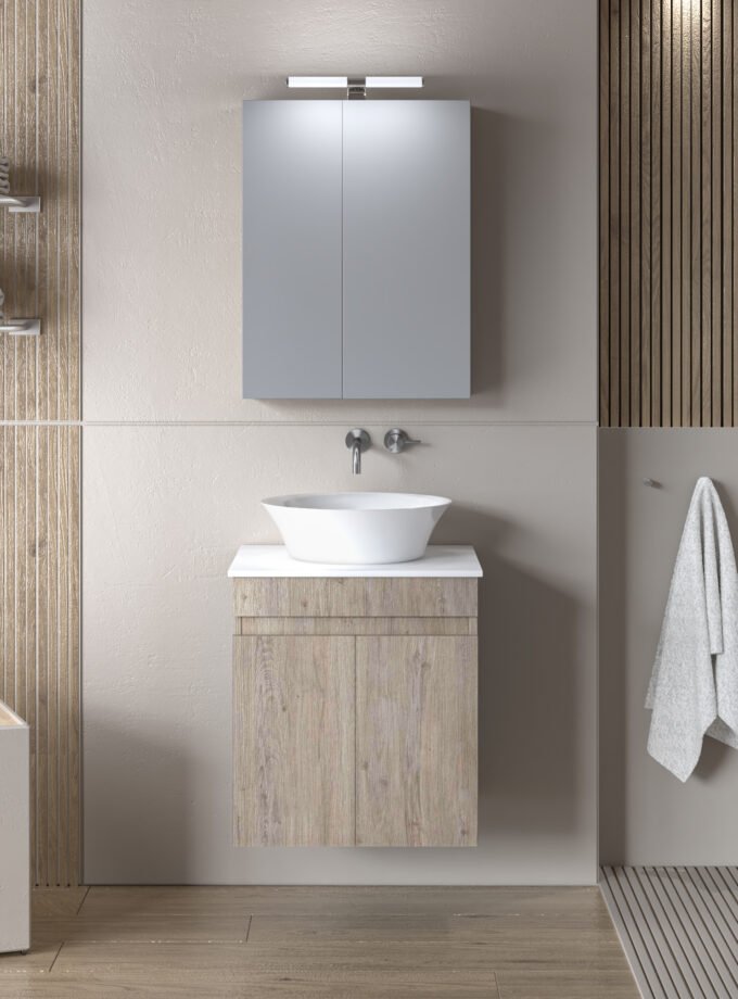 &Sigma;&Epsilon;&Tau; &Epsilon;&Pi;&Iota;&Pi;&Lambda;&Omicron;&Upsilon; OMEGA TOP 50cm &chi;&rho;.BEIGE OAK 9SOMT050BO