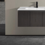 ΣΕΤ ΠΑΓΚΟΥ LAVARE 100cm χρ. GREY S3BLAV100GR
