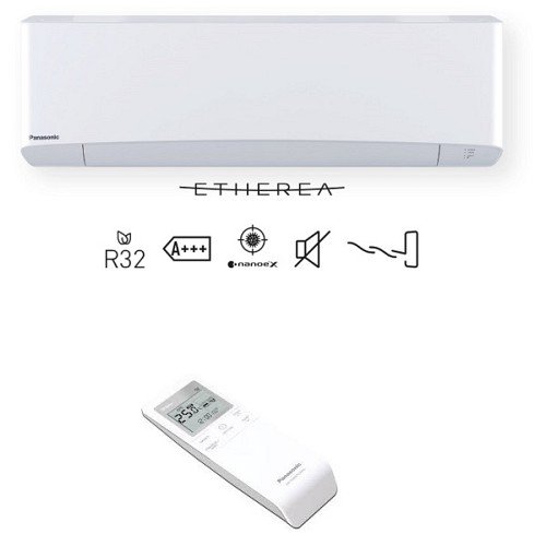 Panasonic Etherea CS-Z35ZKEW/CU-Z35ZKE Κλιματιστικό Inverter 12000 BTU A+++/A+++ με Wi-Fi